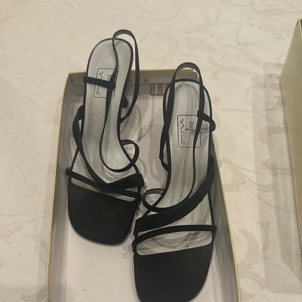 Black Strappy Sandals